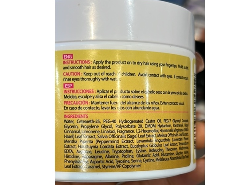 Pink Lemon Braiding Gel, 5 oz/142 g