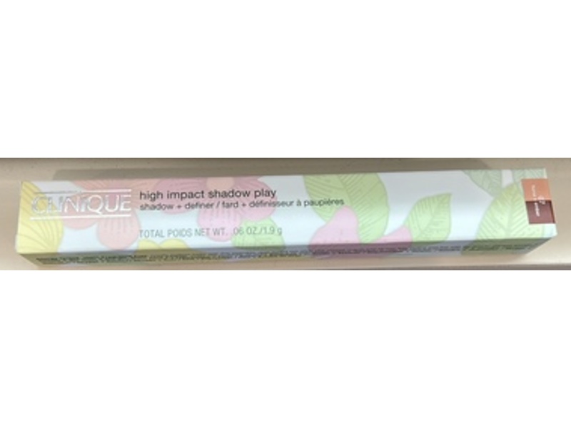 Clinique High Impact Eye Shadow Play Shadow + Definer, Flame + Ember, 0.6 oz/1.9 g