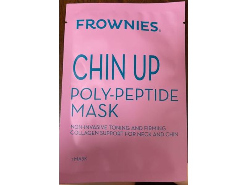 Frownies Chin Up Poly Peptide Mask, 1 Mask
