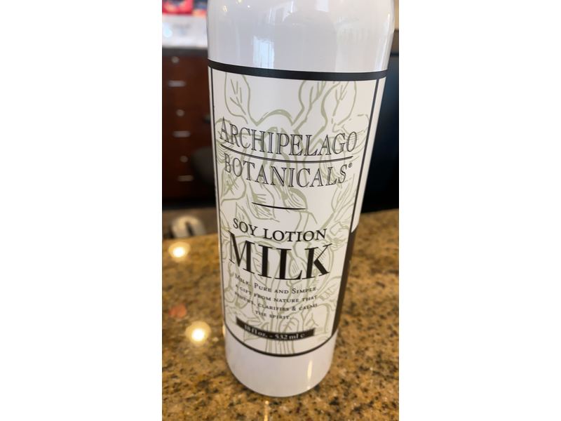 Archipelago Botanicals Lotion, Soy Milk,18 fl oz/532 mL