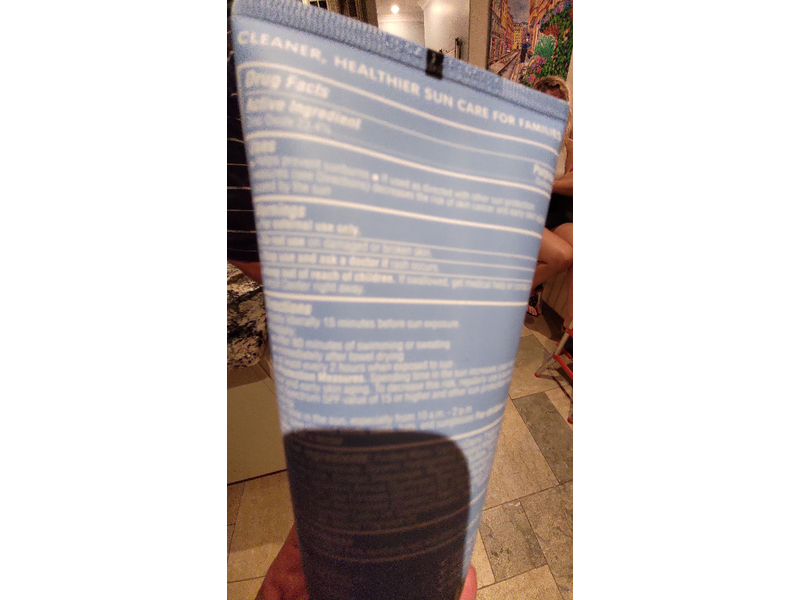 Think Sport Sunsscreen, SPF 50, Zinc Oxide 23.4 %, 6 fl oz/177 mL