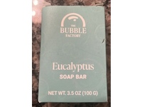 The Bubble Factory Soap Bar, Eucalyptus, 3.5 oz/100 g - Image 3