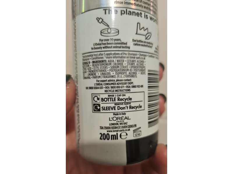 L'Oreal Paris Elvive Bond Repair Rescue Pre-Shampoo, 200 mL