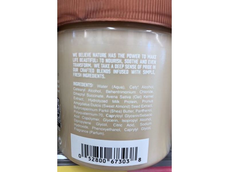 Aveeno Overnight Oats Hair Mask, Oat Milk Blend, 8 oz/195 g