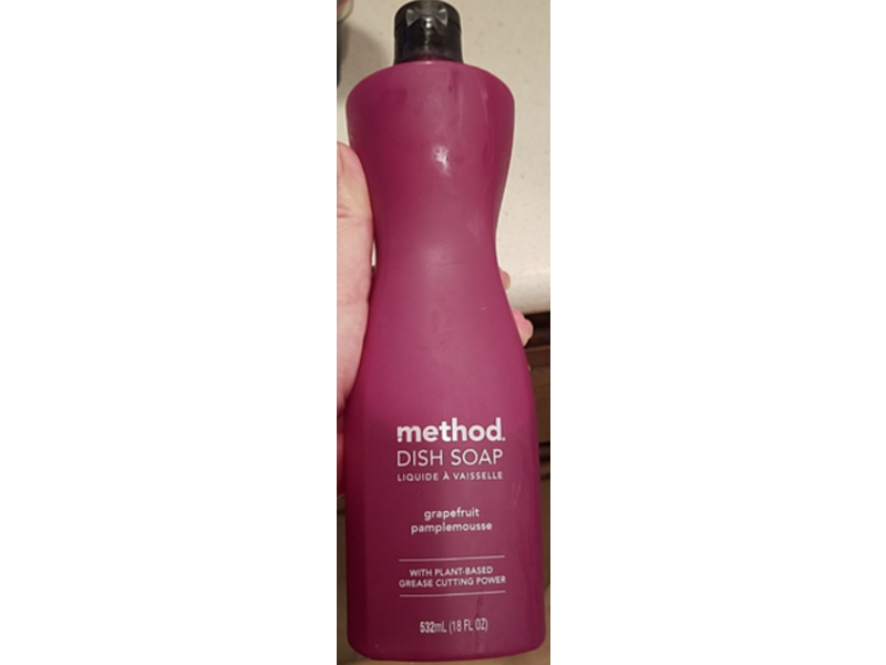 Method Dish Soap, Grapefruit, 18 fl oz/532 mL