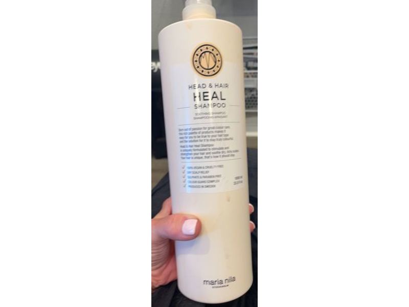 Maria Nila Head & Hair Heal Shampoo, 33.8 fl oz/1000 mL