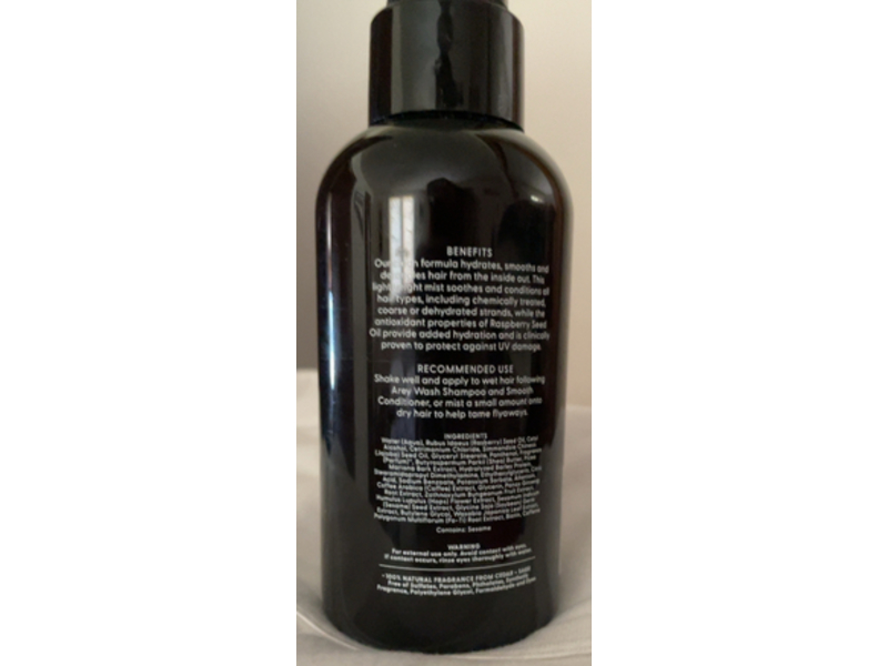 Arey Live In Mist Conditioner, 4.06 fl oz/120 mL