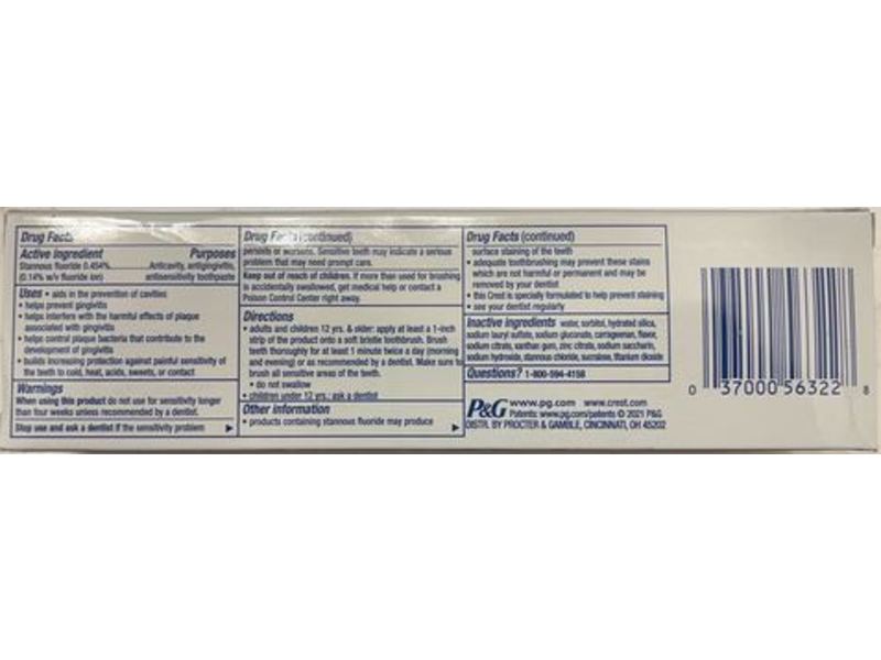 Crest Pro Health Advanced Toothpaste, Mint Bust, 5.0 oz/141 g