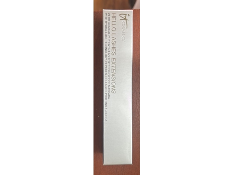It Cosmetics Hello Lashes Extensions Mascara, Black, 0.27 fl oz/8 mL