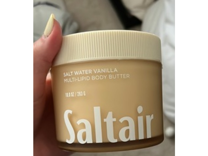 Saltair Multi-Lipid Body Butter, Salt Water Vanilla, 10.0 oz/283 g