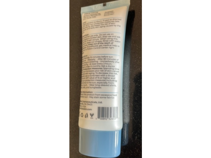Tizo3 Primer/Sunscreen Facial Mineral Sunscreen, Tinted SPF 40, 1.75 oz/50 g