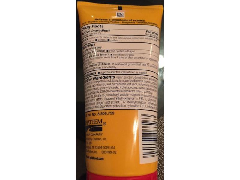Gold Bond Eczema Relief Skin Protectant Cream, 2% Colloidal Oatmeal, 5.5 oz/155 g
