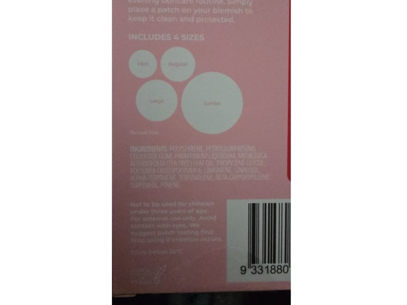 MCoBeauty Ulitmate Gentle Blemish Patches, Clear, 54 Count