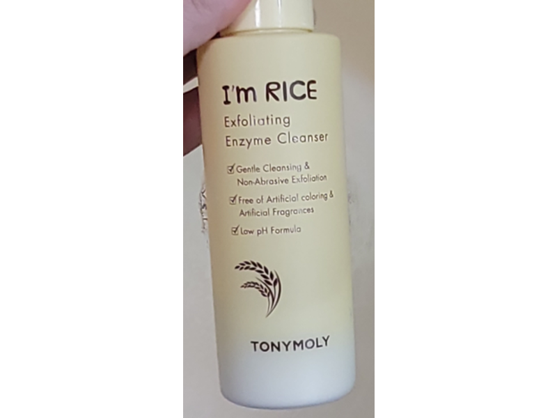 Tony Moly Exfoliating Enzyme Cleanser, I'm Rice, 1.76 oz/50 g