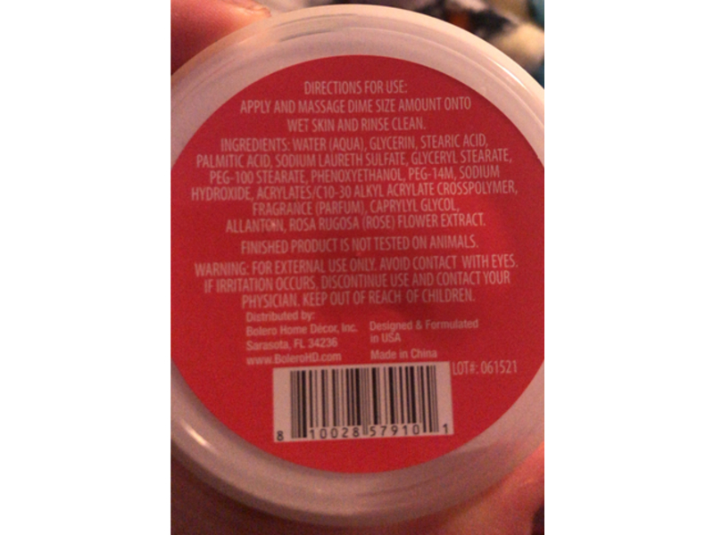 Bolero Beverly Hills Makeup Remover Balm, MIcellar Rose Water, 1.7 fl oz/50.2 mL