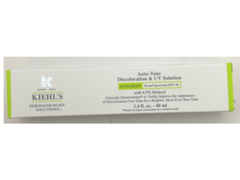 Kiehl's Since 1851 Auto - Tone Discoloration & UV Solution Sunscreen, SPF 30, 1.4 fl oz/40 mL