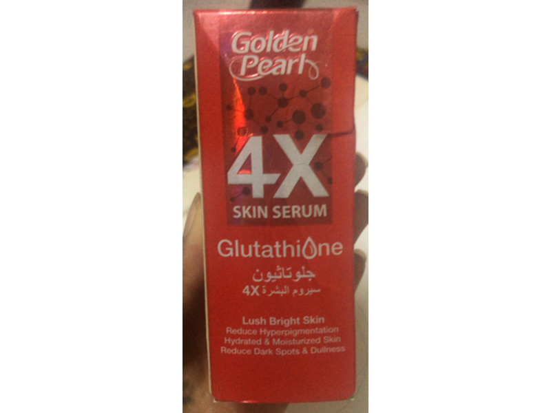 Golden Pearl 4X Skin Serum, Glutathione, 10 mL
