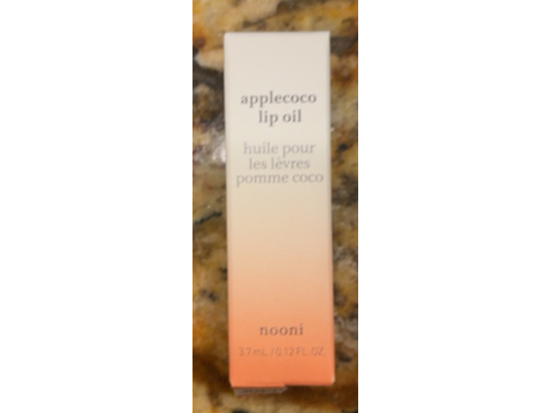 Nooni Lip Oil, Applecoco, 0.12 fl oz/3.7 mL