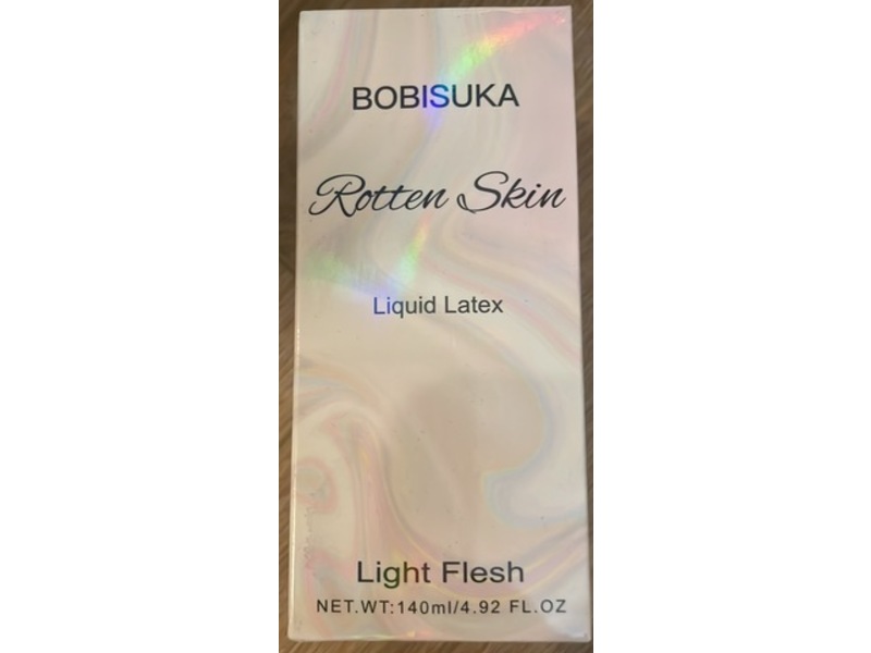 Bobisuka Rotten Skin Liquid Latex, Light Flesh, 4.92 fl oz/140 mL