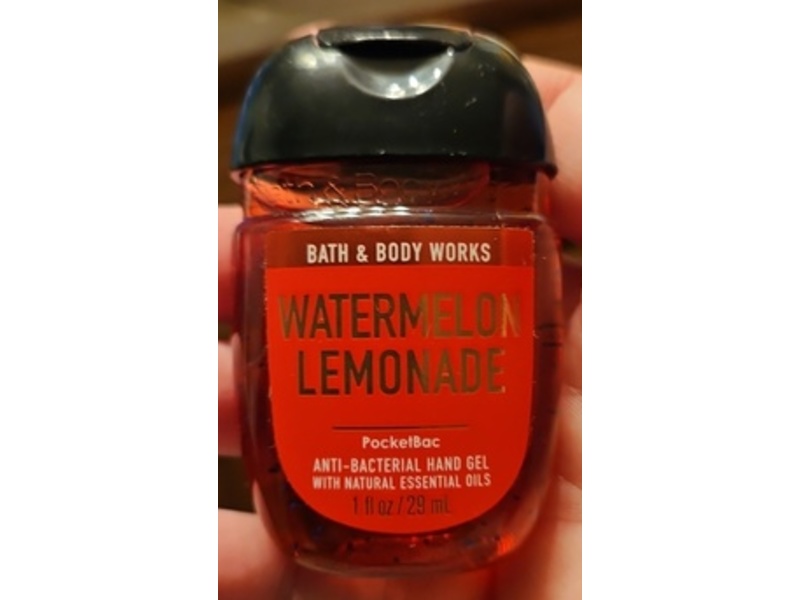 Bath & Body Works Watermelon Lemonade Anti-Bacterial Hand Gel, 1 fl oz/29 mL
