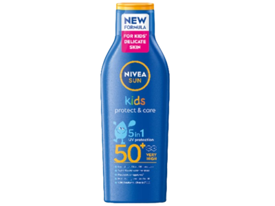 Nivea Sun Kids Protect & Care 5 In 1 Skin Protection, SPF 50+, 200 mL