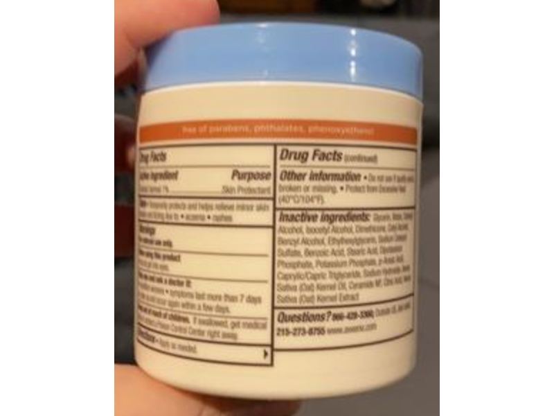 Aveeno Baby Eczema Therapy Nighttime Balm, 5.5 oz/156 g