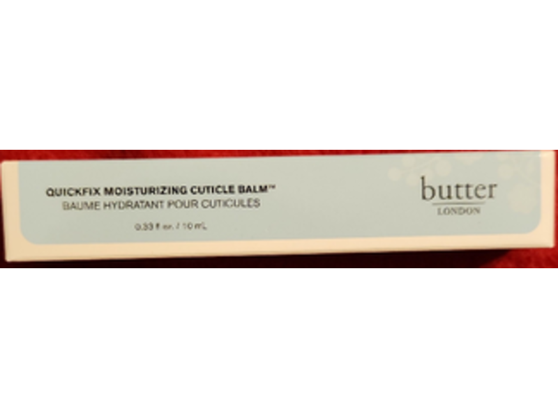 Butter London QuickFix Moisturizing Cuticle Balm, 0.33 fl oz/10 mL