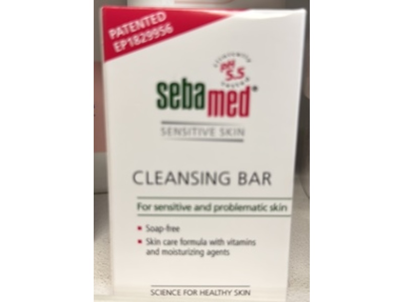 SebaMed Sensitive Skin Cleansing Bar, 100 g