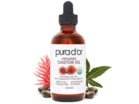 Pura D'or Organic Castor Oil, 3.2 fl oz/95 mL - thumbnail 1