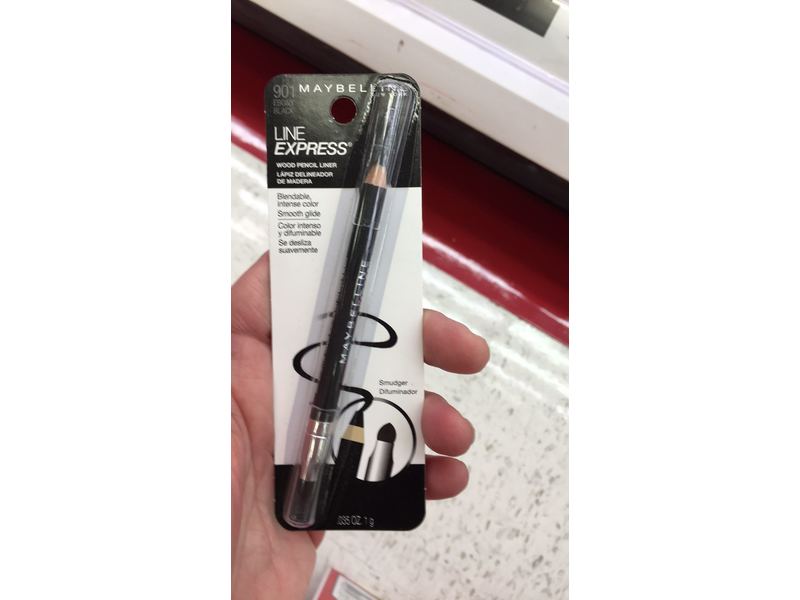 Maybelline New York Line Express Eyeliner, 901 Ebony Black, 0.035 oz/1 g