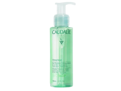 Caudalie Micellar Cleansing Water, Vinoclean, 3.3 fl oz/100 mL