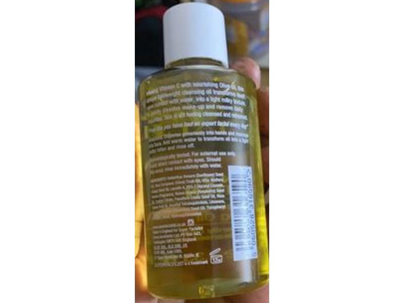 Super Facialist Skin Renew Cleansing Oil, Vitamin C+, Brighten, 3.33 fl oz/100 mL