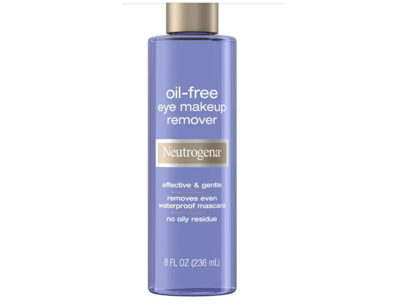 Neutrogena Oil Free Eye Make Up Remover, 8 fl oz/236 mL