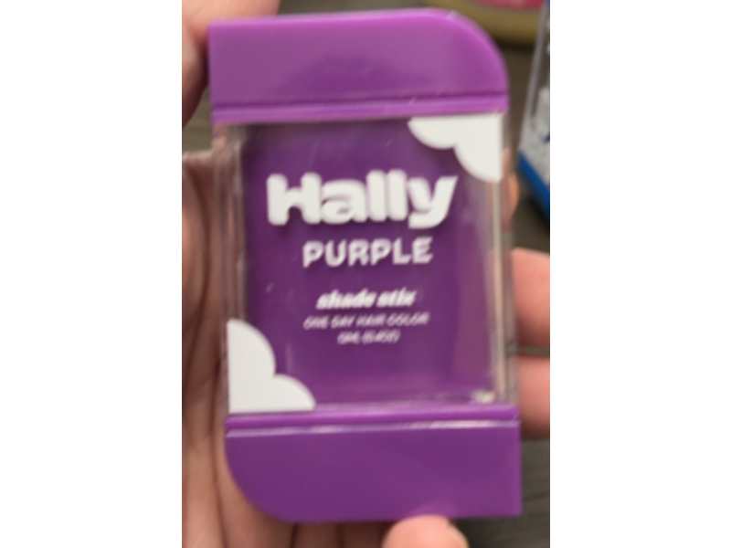 Hally Shade Stix One Day Hair Color, Purple, 0.4 oz/12 mL