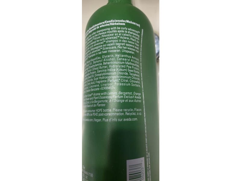 Aveda Be Curly Advanced Conditioner, 33.8 fl oz/1 L