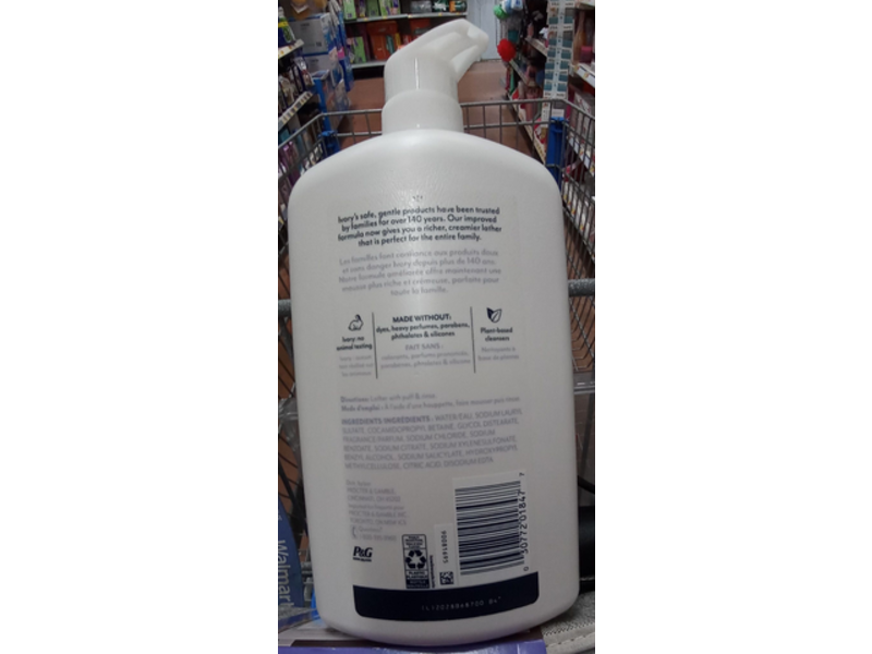 Ivory Mild & Gentle Body Wash, Aloe Scent, 35 fl oz/1.03 L