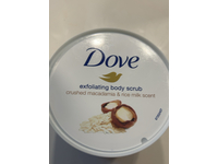 Dove Exfoliating Body Scrub, Crushed Macadamia and Rice Milk, 225 mL - Image 3