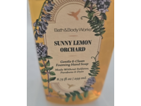 Bath & Body Works Gentle & Clean Foaming Hand Soap, Sunny Lemon Orchard, 8.75 fl oz/259 mL. - thumbnail 2
