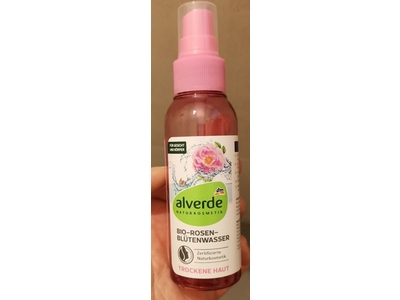 dm Alverde Natural Cosmetics Organic Rose Flower Water , 100 mL