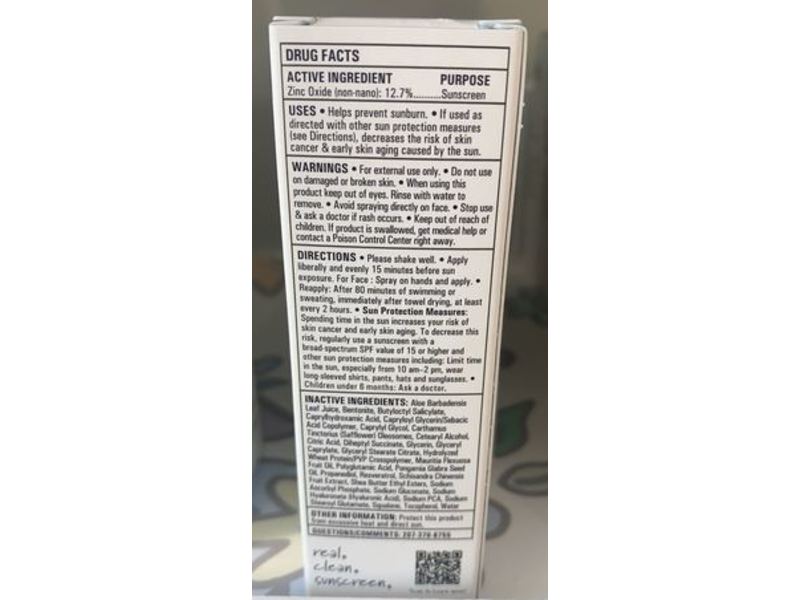 Mad Hippie Daily Protective Serum Sunscreen, Fragrance Free, SPF 30+, 1.02 fl oz/30 mL