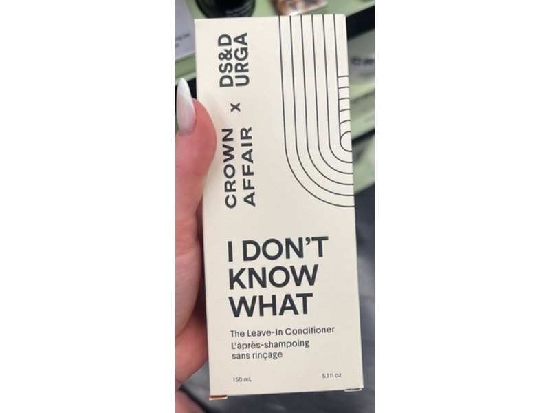 Crown Affair DS&D URGA The Leave-in Conditioner, 5.1 fl oz/150 mL