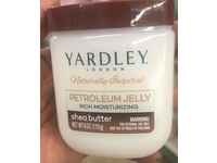 Yardley London Naturally Inspired Petroleum Jelly Rich Moisturizing, Shea Butter, 6 fl oz/170 g - thumbnail 2