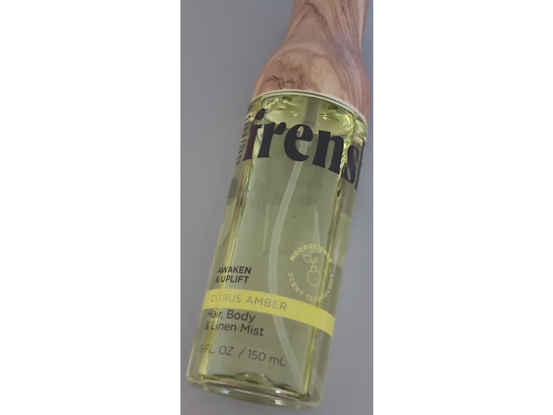 Being Frenshe Hair, Body & Linen Mist Body Spray, Citrus Amber, 5 fl oz/150 mL