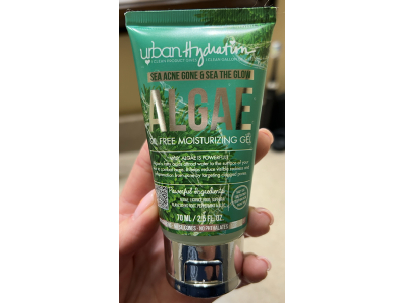 Urban Hydration Sea Acne Gone & Sea The Glow Moisturizing Gel, Algae, 2.5 fl oz/70 mL