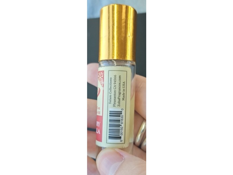 Zoha Fragrance Oil, Cherry Vanilla, 0.2 fl oz/6 mL