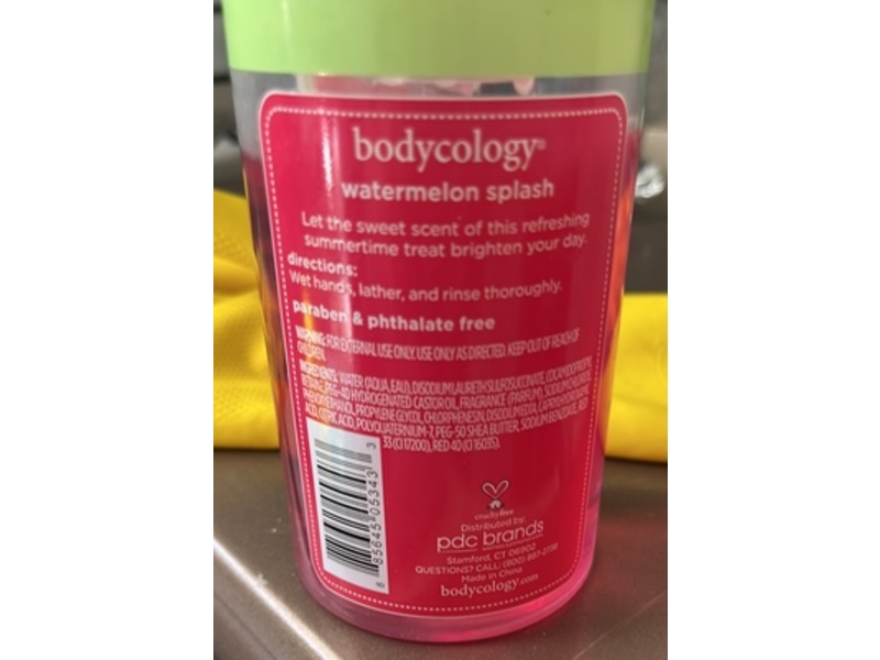 Bodycology Foaming Hand Soap, Watermelon Splash, 10.1 fl oz/299 mL