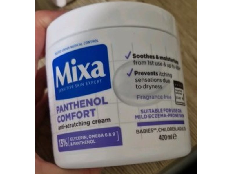 Mixa Panthenol Comfort Anti-Scratching Cream, 400 mL