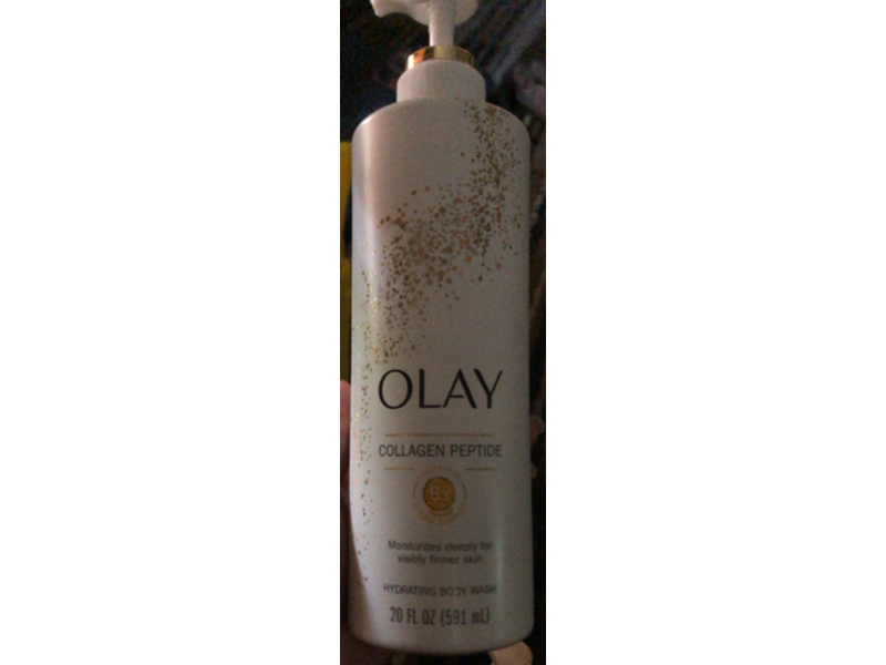 Olay Deeply Hydrating Body Wash, Collagen Peptide, 20 fl oz/591 mL