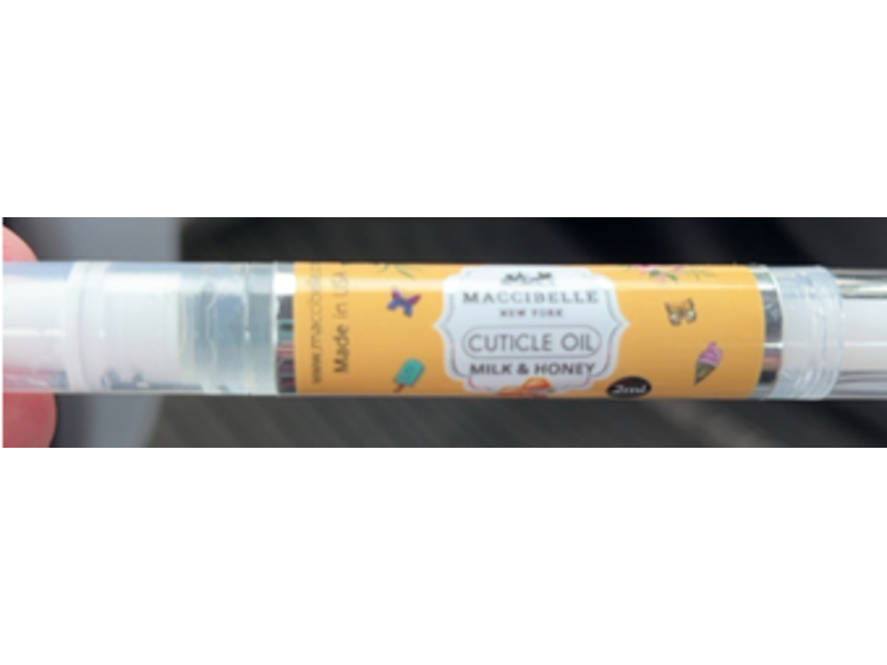 Maccibelle Cuticle Oil, Milk & Honey, 2 mL