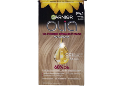 Garnier Oil Powered Permanent Colour, 91/2.1 Lightest Ash Blonde